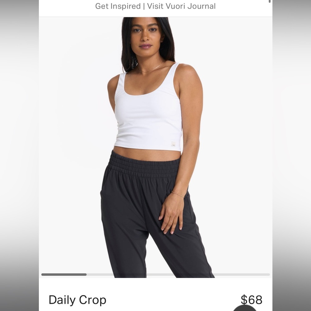 WORN ONCE Vuori Everyday crop